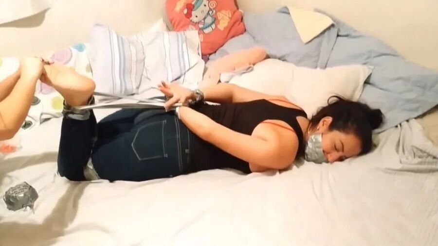 Stepmom Turned Gagged Bondage Slave By Brat Girl - Selfgags