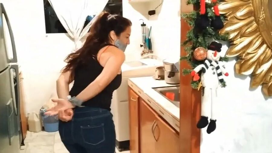 Stepmom Turned Gagged Bondage Slave By Brat Girl - Selfgags
