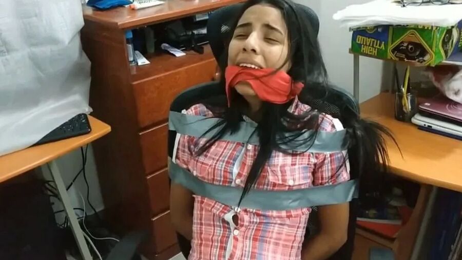 Nancy Drew Bound And Gagged By Notorious MILF - Selfgags