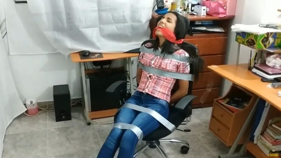 Nancy Drew Bound And Gagged By Notorious MILF - Selfgags
