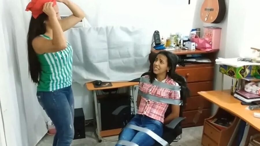 Nancy Drew Bound And Gagged By Notorious MILF - Selfgags