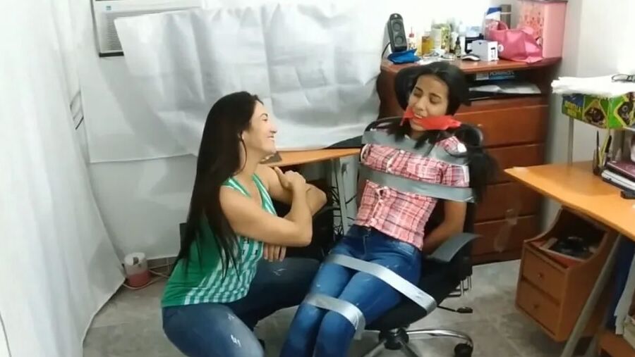 Nancy Drew Bound And Gagged By Notorious MILF - Selfgags