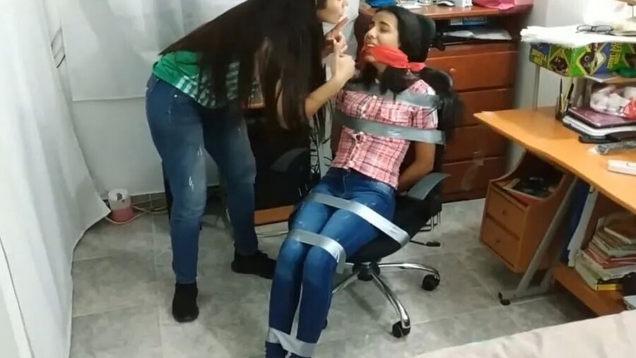 Nancy Drew Bound And Gagged By Notorious MILF - Selfgags