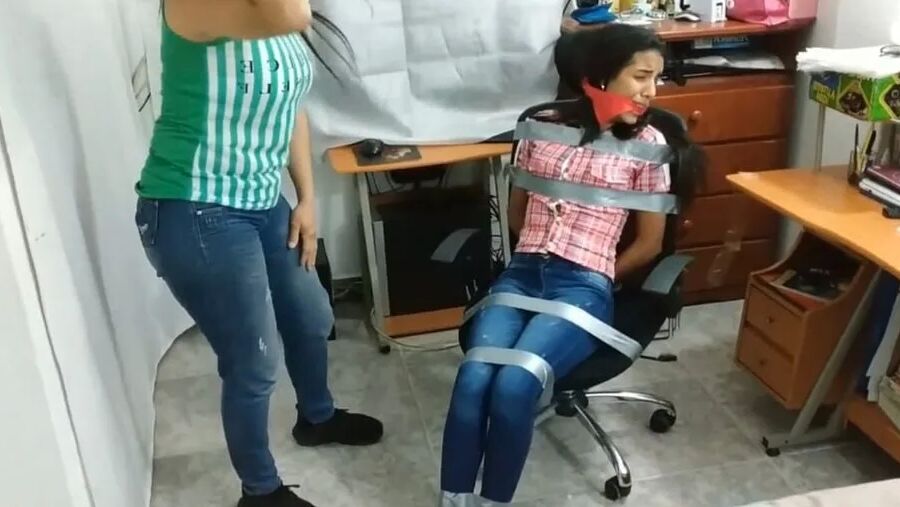 Nancy Drew Bound And Gagged By Notorious MILF - Selfgags