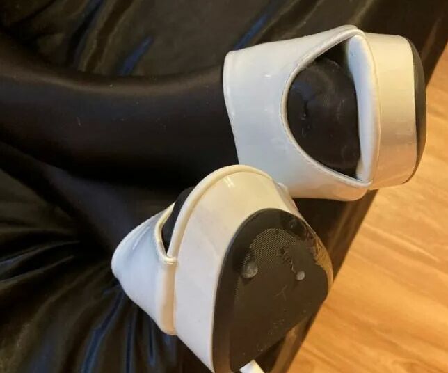 White Mules and Spandex