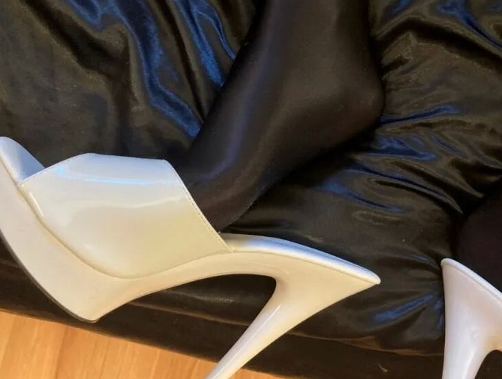 White Mules and Spandex