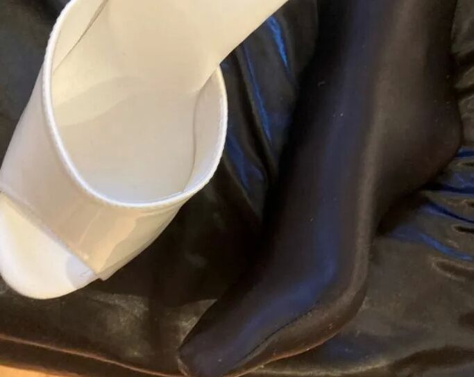 White Mules and Spandex