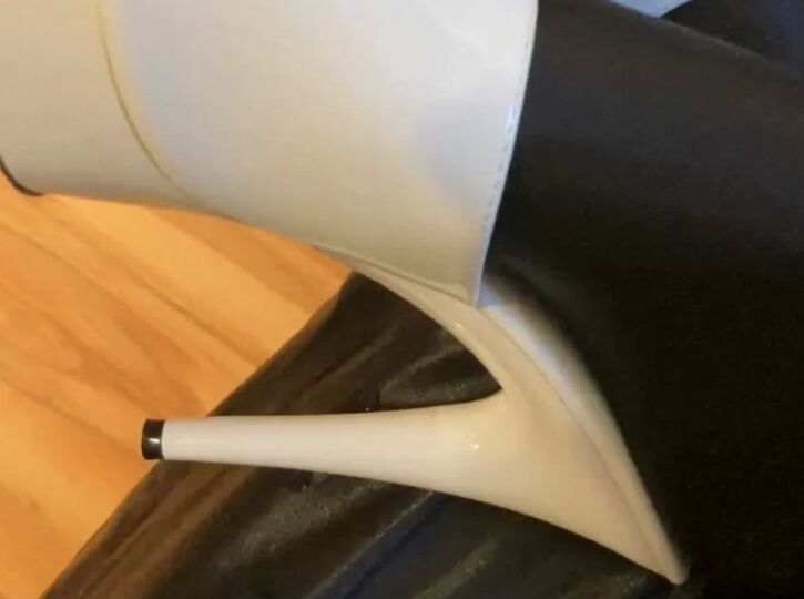 White Mules and Spandex