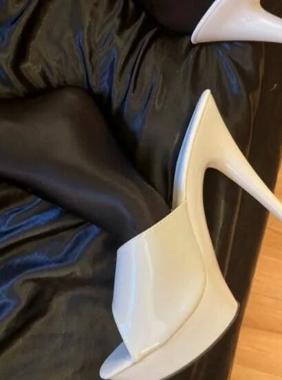 White Mules and Spandex