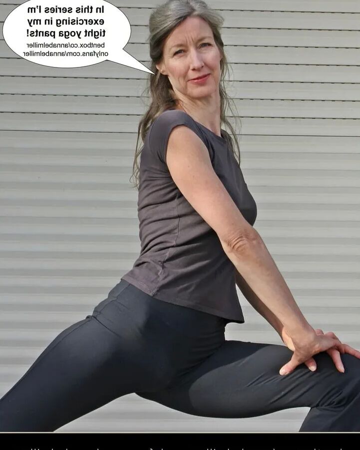 Annabel Miller: tai chi exercises, non nude but hot