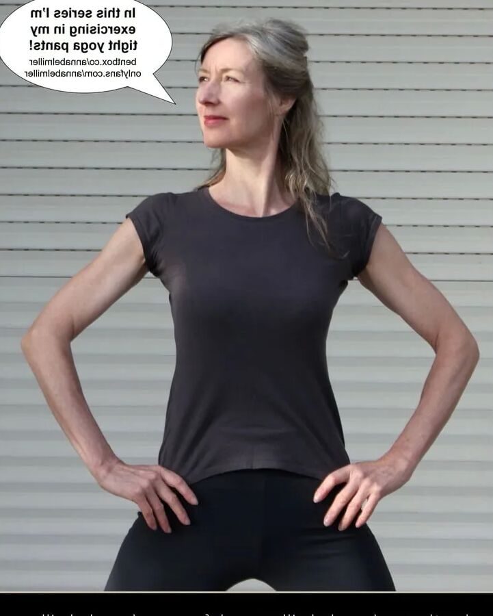 Annabel Miller: tai chi exercises, non nude but hot
