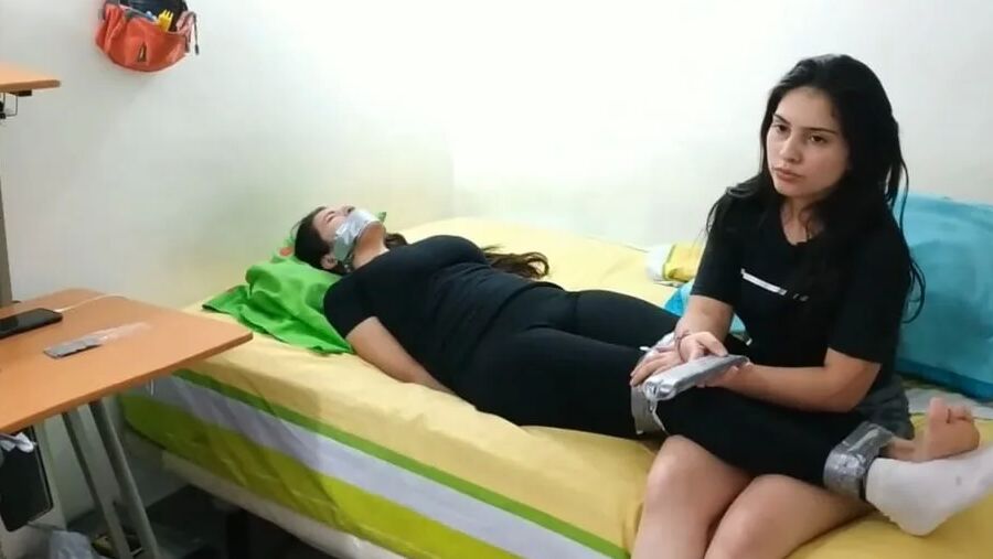 Stepmom Disciplined By Dominant Stepdaughter - Selfgags