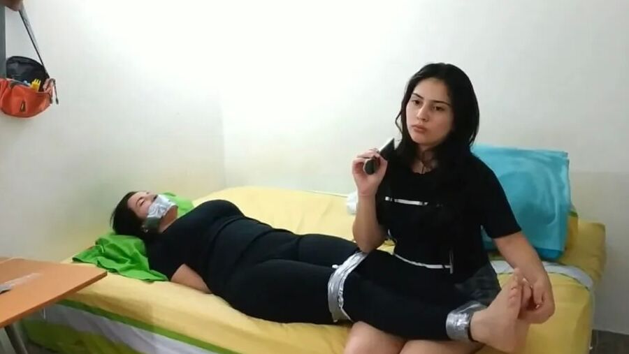 Stepmom Disciplined By Dominant Stepdaughter - Selfgags