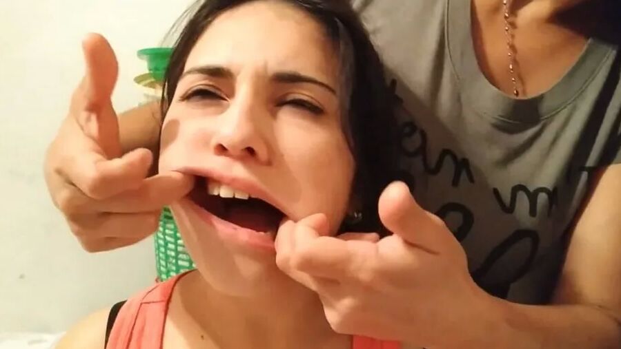 Gagged With 6 Socks And Clear Tape Gag - Selfgags