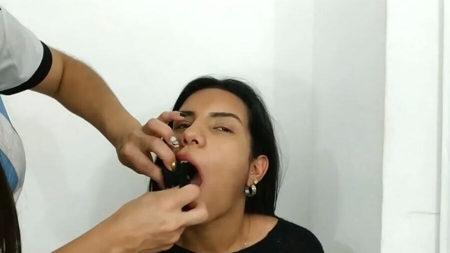 Gagged With 10 Socks And Clear Tape Gag - Selfgags