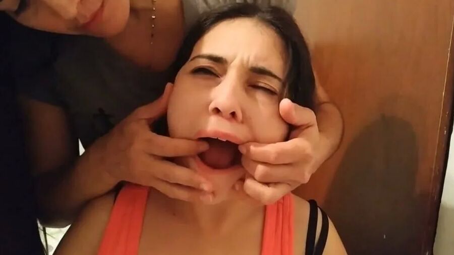 Gagged With 6 Socks And Clear Tape Gag - Selfgags