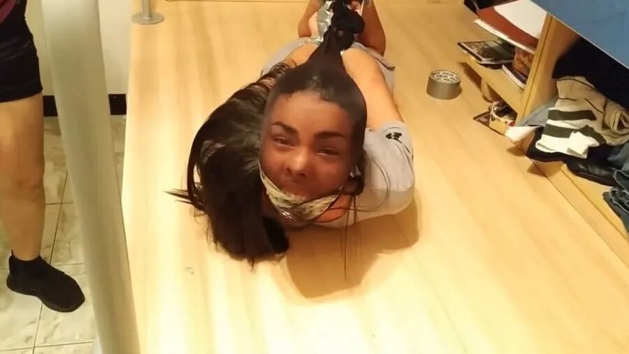 Fucked Up Pantyhose Encasement And Bondage - Selfgags