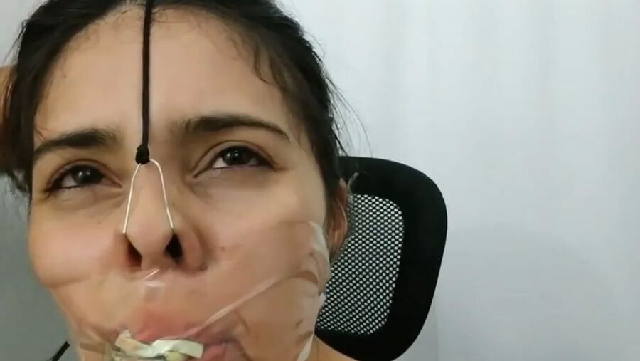 Findom Girl Gagged With Money - Selfgags