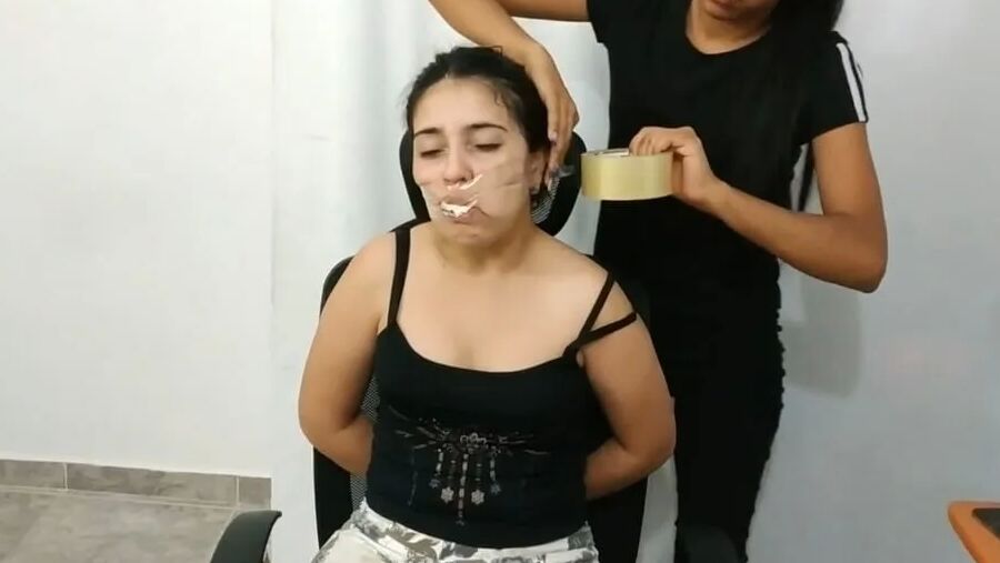 Findom Girl Gagged With Money - Selfgags