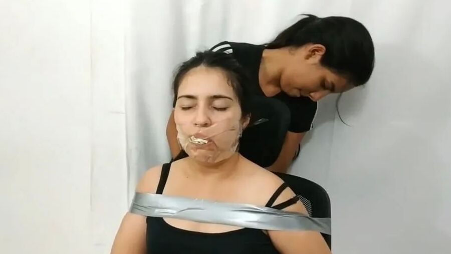 Findom Girl Gagged With Money - Selfgags