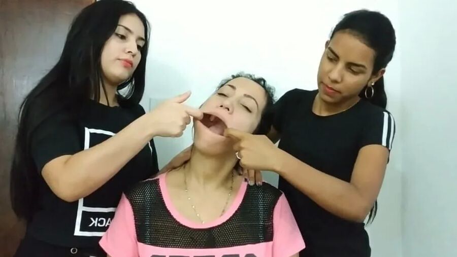 Gagged Woman Mouth Stuffed With Multiple Socks - Selfgags