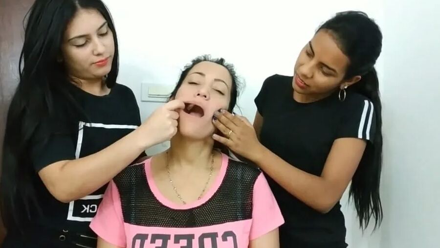 Gagged Woman Mouth Stuffed With Multiple Socks - Selfgags