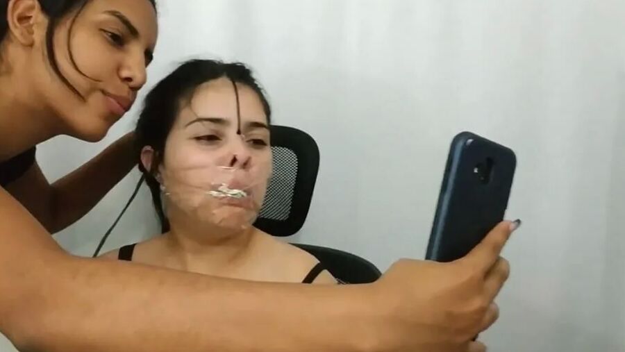 Findom Girl Gagged With Money - Selfgags