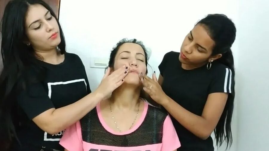 Gagged Woman Mouth Stuffed With Multiple Socks - Selfgags