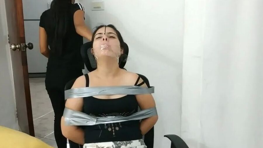 Findom Girl Gagged With Money - Selfgags