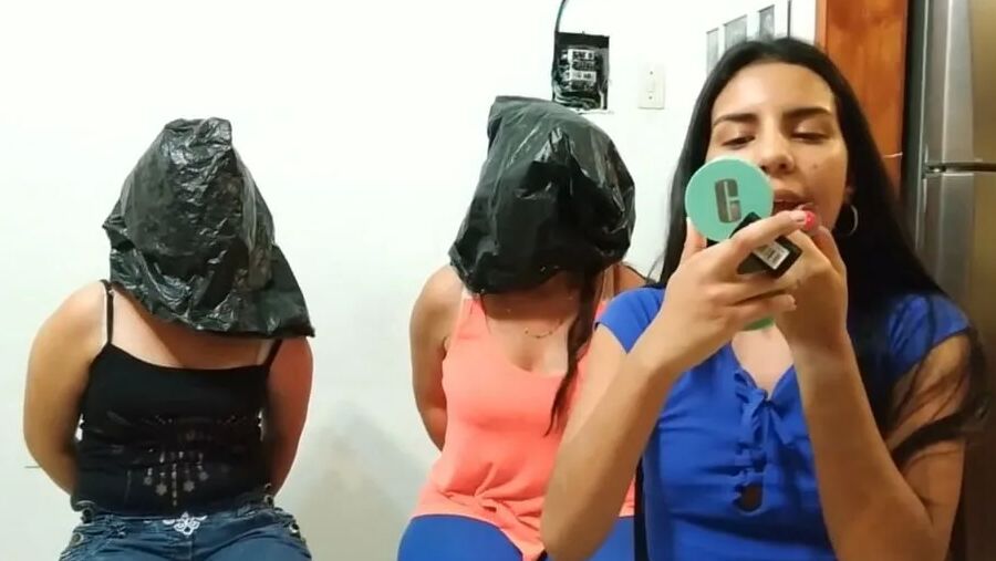 Two Women Bagged And Gagged - Selfgags