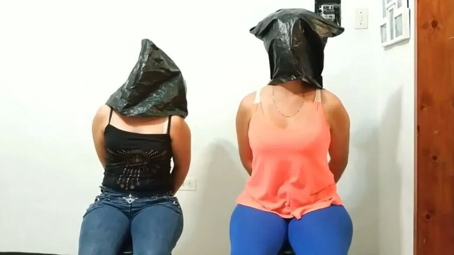 Two Women Bagged And Gagged - Selfgags