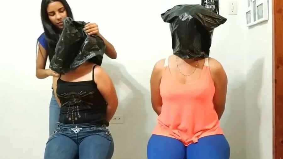 Two Women Bagged And Gagged - Selfgags