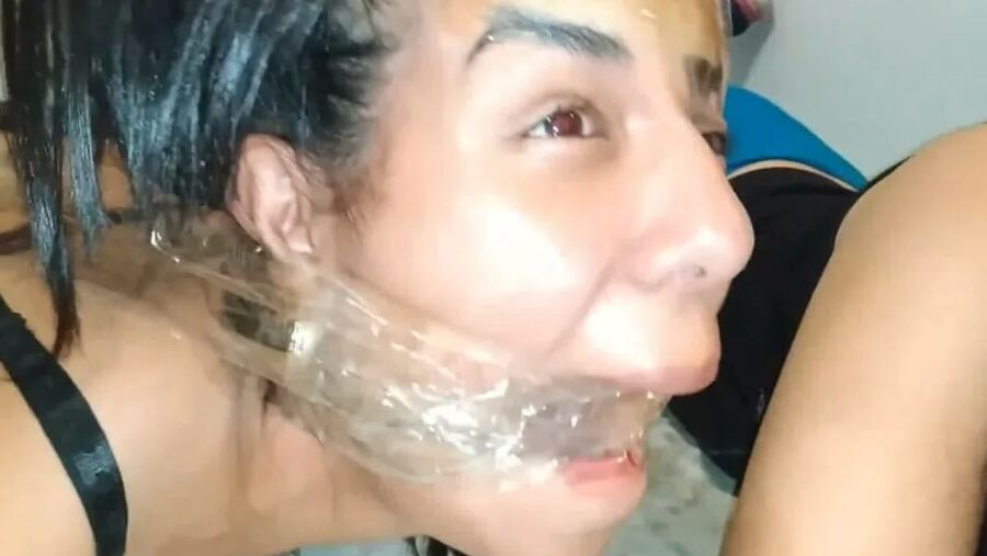 Bitch Hogtied Down And Gagged Super Tight! - Selfgags