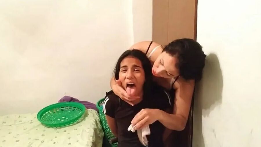Cleaning Stepmom's Dirty Panties With Her Mouth!