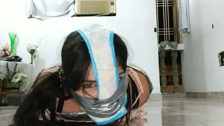 Stole My Shoes And Left Me Hogtied - Selfgags