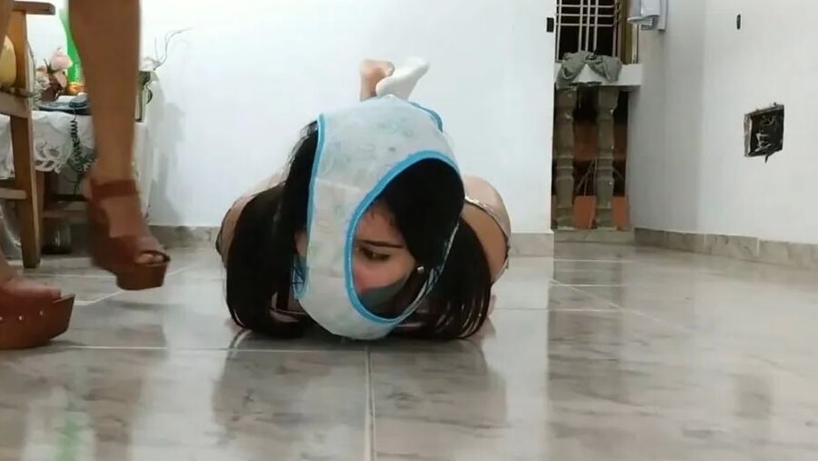 Stole My Shoes And Left Me Hogtied - Selfgags