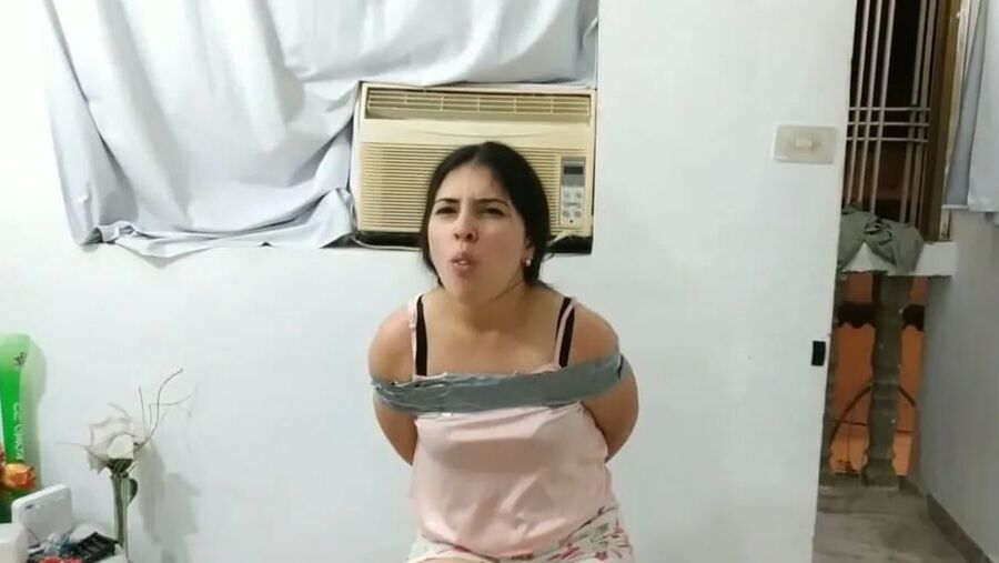 Stole My Shoes And Left Me Hogtied - Selfgags