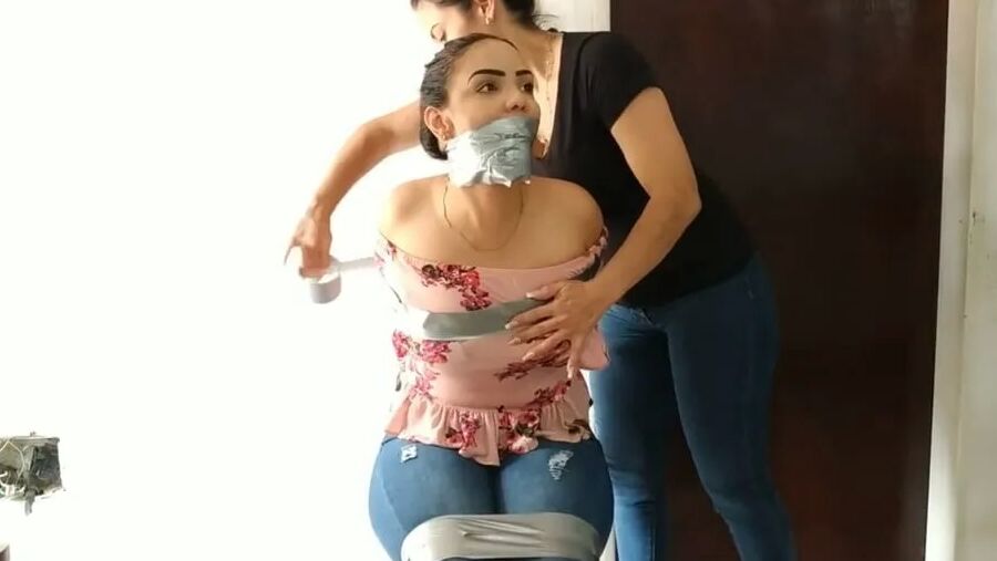 Her First Time Bound And Gagged - Selfgags