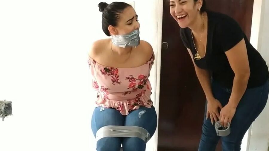 Her First Time Bound And Gagged - Selfgags