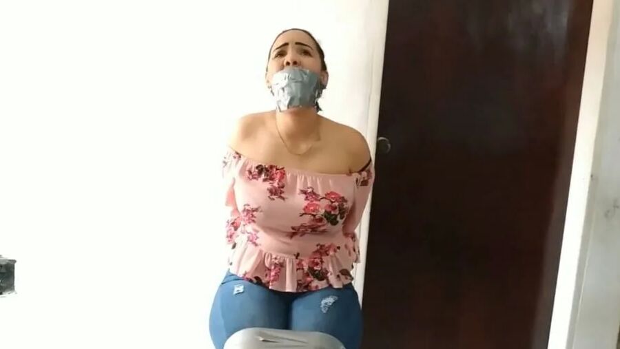 Her First Time Bound And Gagged - Selfgags