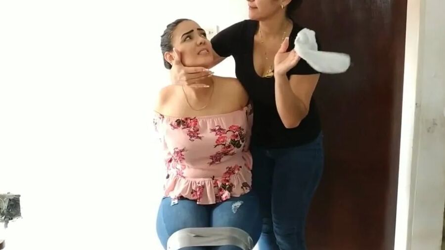 Her First Time Bound And Gagged - Selfgags