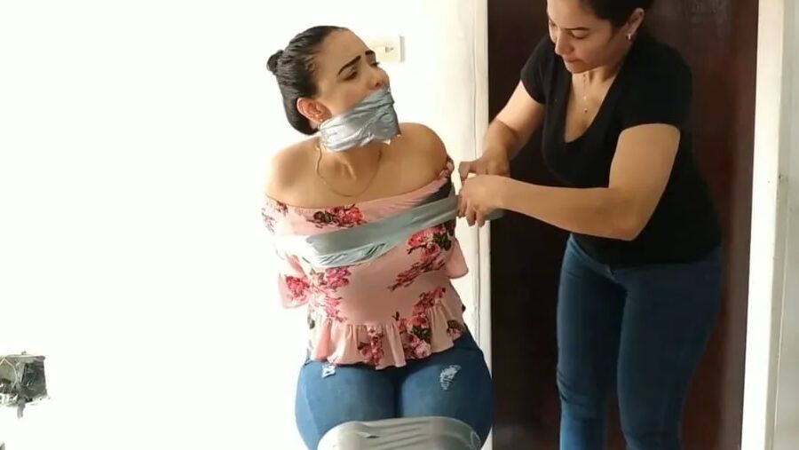 Her First Time Bound And Gagged - Selfgags