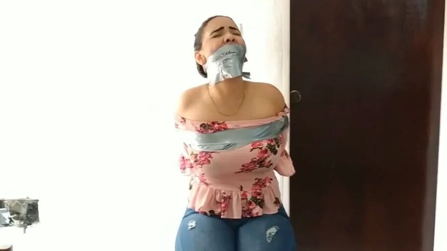 Her First Time Bound And Gagged - Selfgags