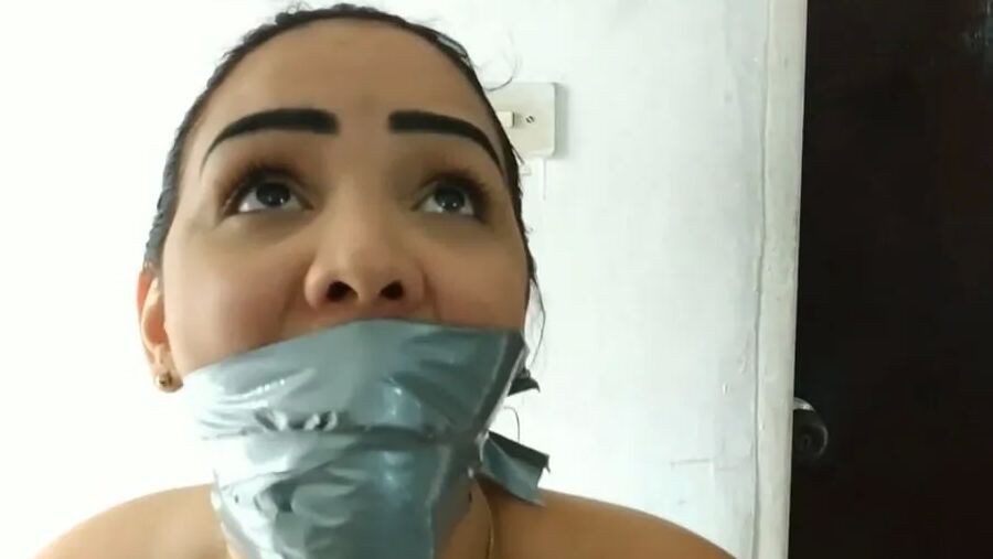 Her First Time Bound And Gagged - Selfgags