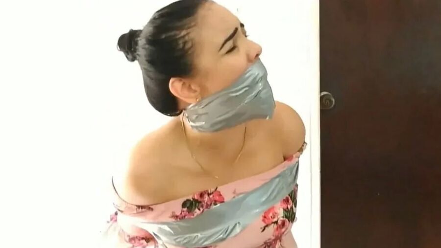 Her First Time Bound And Gagged - Selfgags
