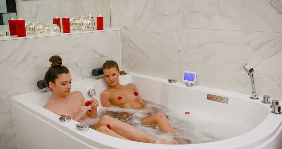 Come take a bath with us at PrimeLesbian