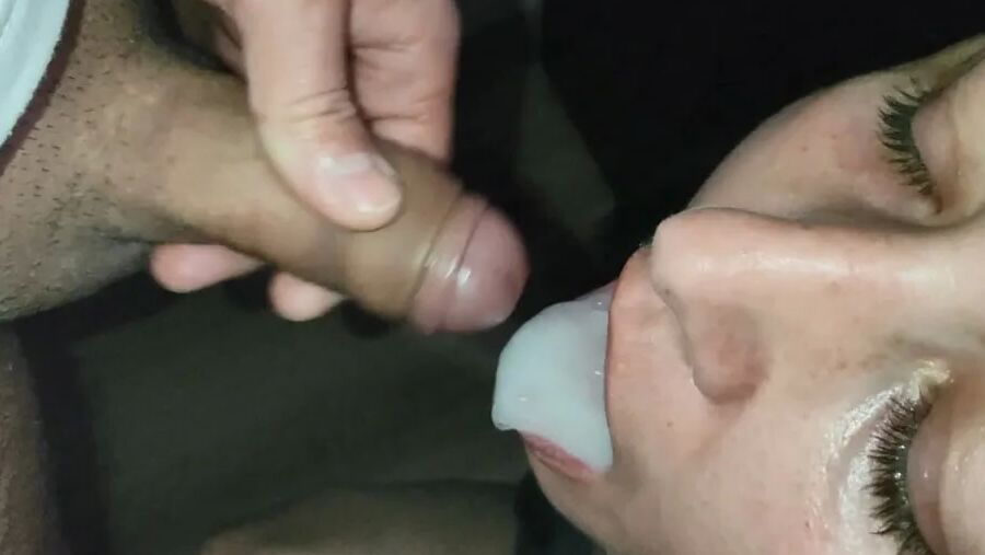 Cum in the Mouth for Mature MILF