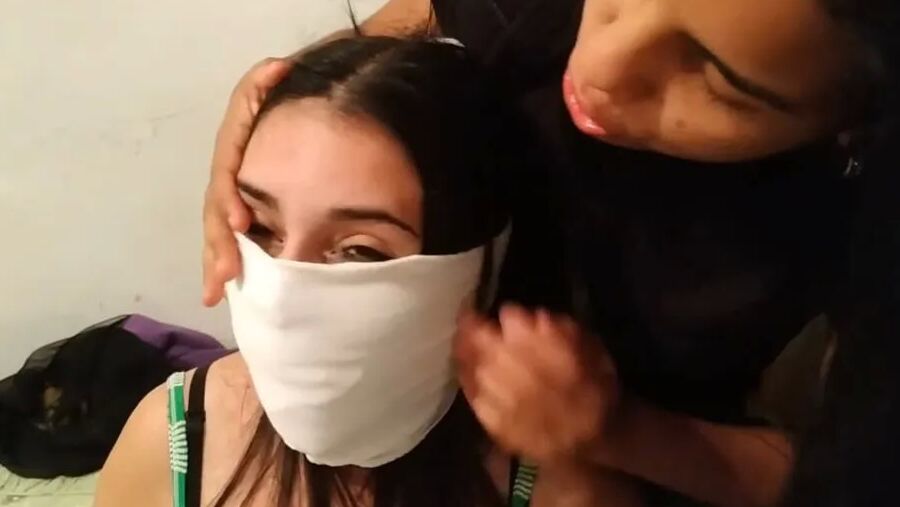 Thoroughly Gagged By Evil Stepsister! - Selfgags