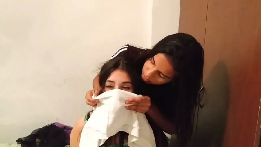 Thoroughly Gagged By Evil Stepsister! - Selfgags