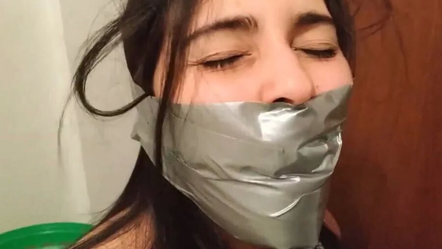 Thoroughly Gagged By Evil Stepsister! - Selfgags